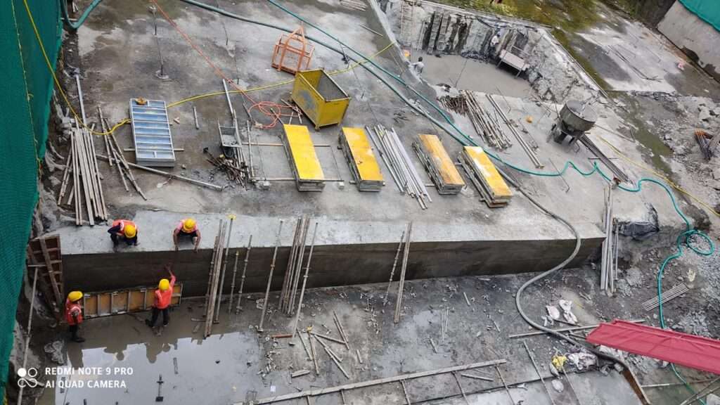 Rock anchoring with Hilti chemical(ALL Chemicals) gallery